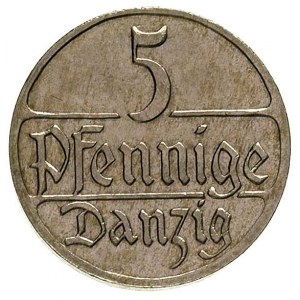 5 fenigów 1923, Berlin, Parchimowicz 55 c, wybite stemp...