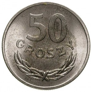 50 groszy 1957, Warszawa, Parchimowicz 210 a, wyszukany...