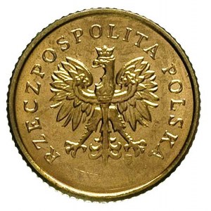 1 grosz, Warszawa, moneta wybita wadliwie (brak daty i ...