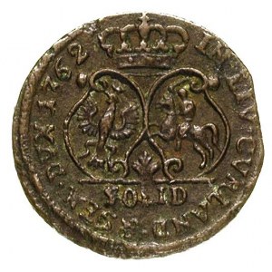 szeląg 1762, Mitawa, Gerbaszewski 5.1.1.3, Neumann 323,...