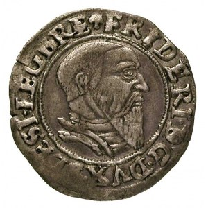 grosz 1543, Legnica, wąska broda księcia, FuS 1360