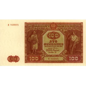 100 złotych 15.05.1946, seria E, Miłczak 129a