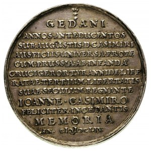 medal Jana Höhna sen., wybity w 1654 r. z okazji 200-le...