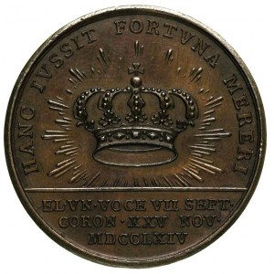 medal koronacyjny Stanisława Augusta Poniatowskiego aut...