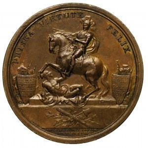 medal na inaugurację Sejmu Czteroletniego autorstwa Fry...