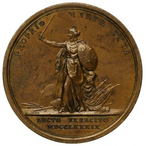 medal na inaugurację Sejmu Czteroletniego autorstwa Fry...
