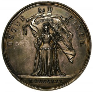 50 rocznica Powstania Listopadowego 1880 r. - medal aut...