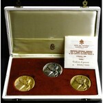 Jan Paweł II - komplet medali z piątego roku pontyfikat...