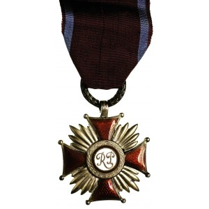 Srebrny Krzyż Zasługi RP, wraz z legitymacją nadany Ann...