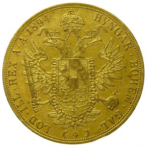 4 dukaty 1894, Wiedeń, Fr. 487, złoto 13.94 g