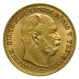 5 marek 1877 / C, Frankfurt, J. 244, Fr. 3827, złoto 1....