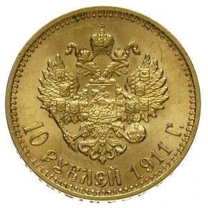 10 rubli 1911, Petersburg, Bitkin 16, Kazakow 393, Fr. ...