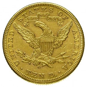 10 dolarów 1894 / O, Nowy Orlean, Fr. 159, złoto 16.72 ...