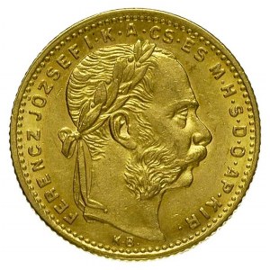 20 franków = 8 forintów 1882 K - B, Krzemnica, Fr. 242,...