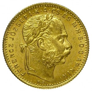 20 franków = 8 forintów 1888 K - B, Krzemnica, Fr. 242,...