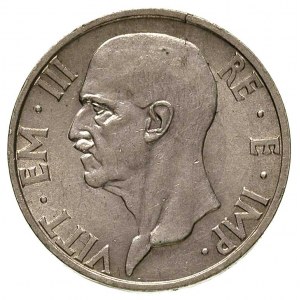 Wiktor Emanuel III 1900-1946, 5 lirów 1937 R, Rzym, K.M...