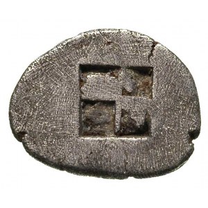 MACEDONIA - Neapolis, drachma /510-480 pne/, Aw: Głowa ...
