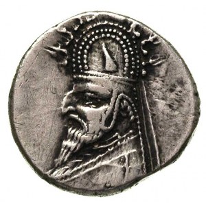 Sinatrukes /77-70 pne/, drachma, Aw: Popiersie króla w ...