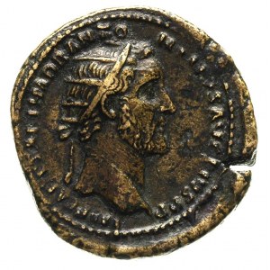 Antoninus Pius 138-161, dupondius, Aw: Popiersie w diad...