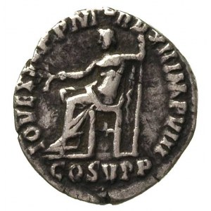 Kommodus 177-192, denar, Aw: Głowa cesarza w wieńcu lau...