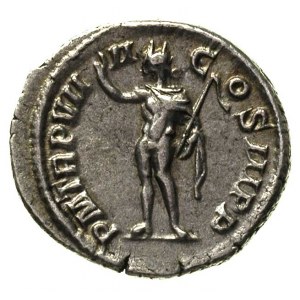Aleksander Sewer 222-235, denar, Aw: Głowa cesarza w wi...