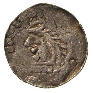 Władysław Herman 1081-1102, denar, Aw: Głowa z długimi ...