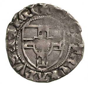 Konrad III von Jungingen 1393-1407, szeląg, Malbork, Aw...