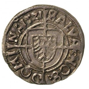 Albrecht von Hohenzollern 1511-1525, grosz 1521, Królew...