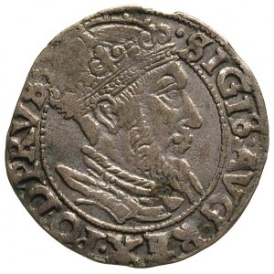grosz 1556, Gdańsk, T. 4, drobna wada bicia, rzadki