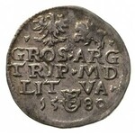 zestaw monet trojak 1580, Wilno (rzadka odmiana z cyfrą...