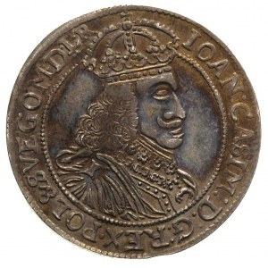 ort 1658, Poznań, T. 3, typ monety niezmiernie rzadko s...