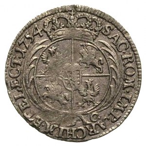 trojak 1754, Lipsk, Merseb. 1787, Olding 481, umyty, wy...