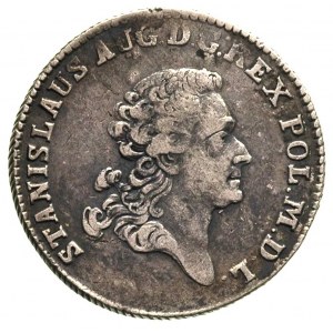 złotówka 1768, Warszawa, litery IS, Plage 277, T. 3, pa...