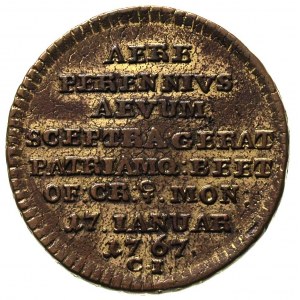 trojak historyczny 1767, Kraków, 11.66 g, Plage 460, H-...