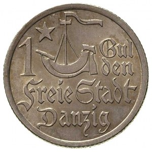 1 gulden 1923, Utrecht, Koga, Parchimowicz 61 a, ładny