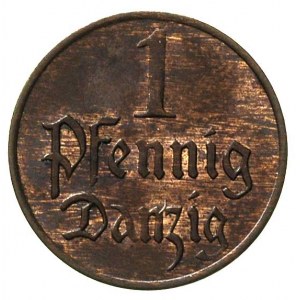 1 fenig 1926, Berlin, Parchimowicz 53 b, piękny, patyna