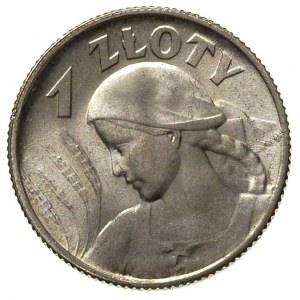 1 złoty 1925, Londyn, Parchimowicz 107 b, wyszukany, wy...