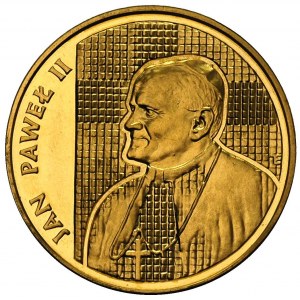 10.000 złotych 1989, Warszawa, Jan Paweł II, złoto 30.9...