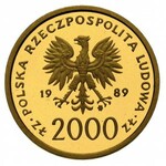 komplet monet: 10.000, 5.000, 2000 i 1.000 złotych 1989...