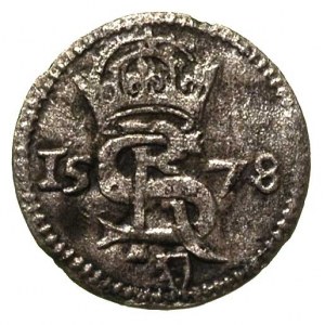 Gotthard Kettler 1562-1587, dwudenar 1578, Mitawa, Gerb...