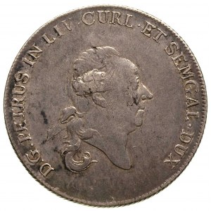 Piotr Biron 1769-1795, talar 1780, Mitawa, Gerbaszewski...