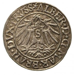 grosz 1538, Królewiec, Bahr. 1167, Neumann 45