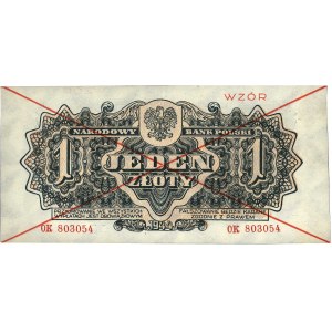 1 złoty 1944, \... obowiązkowym, WZÓR