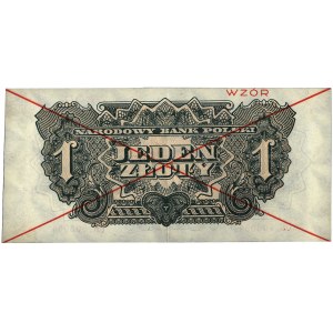 1 złoty 1944, \... obowiązkowym, WZÓR
