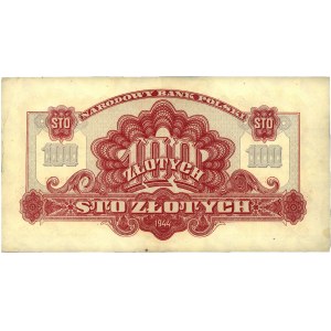 100 złotych 1944, \... obowiązkowe, seria Dr