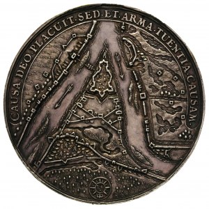 medal autorstwa Jana Höhna młodszego, wybity w 1659 w G...