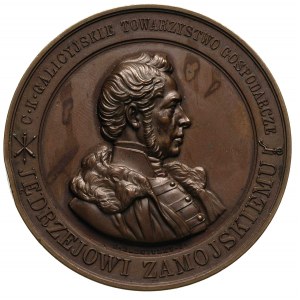 Jędrzej Zamojski- medal autorstwa C.Radnitzkiego 1850 r...