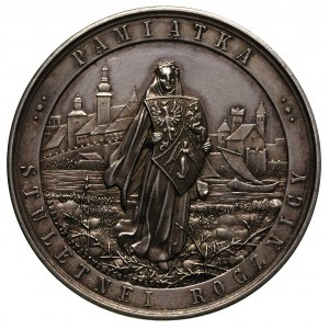 medal na 100-lecie Konstytucji 3 Maja 1891., Aw: Szlach...