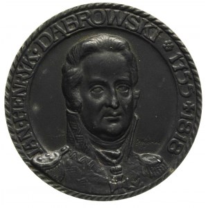 Henryk Dąbrowski- medal autorstwa J.Wysockiego wybity n...