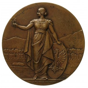 medal Przyjęcie Polski do Ligi Narodów w 1926 r, autors...